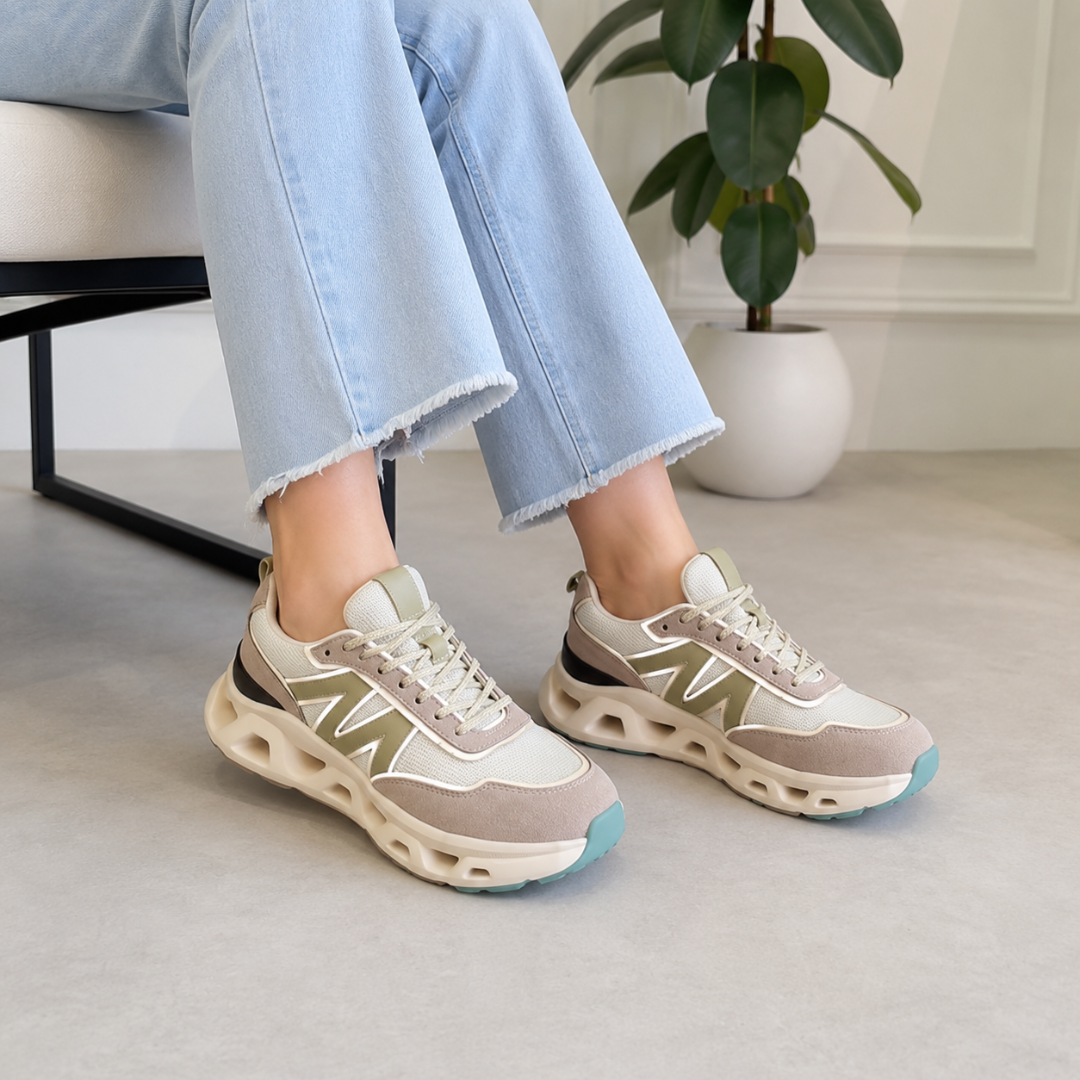 Zapatillas deportivas con suela ergonómica®