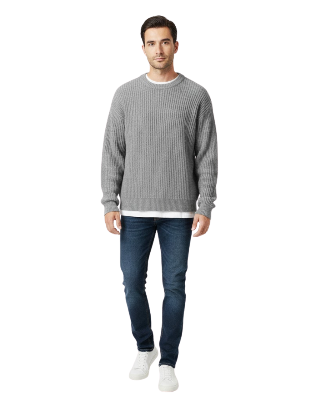 Suéter de Cuello Redondo para Hombre
