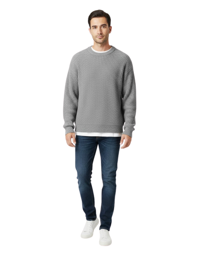 Suéter de Cuello Redondo para Hombre