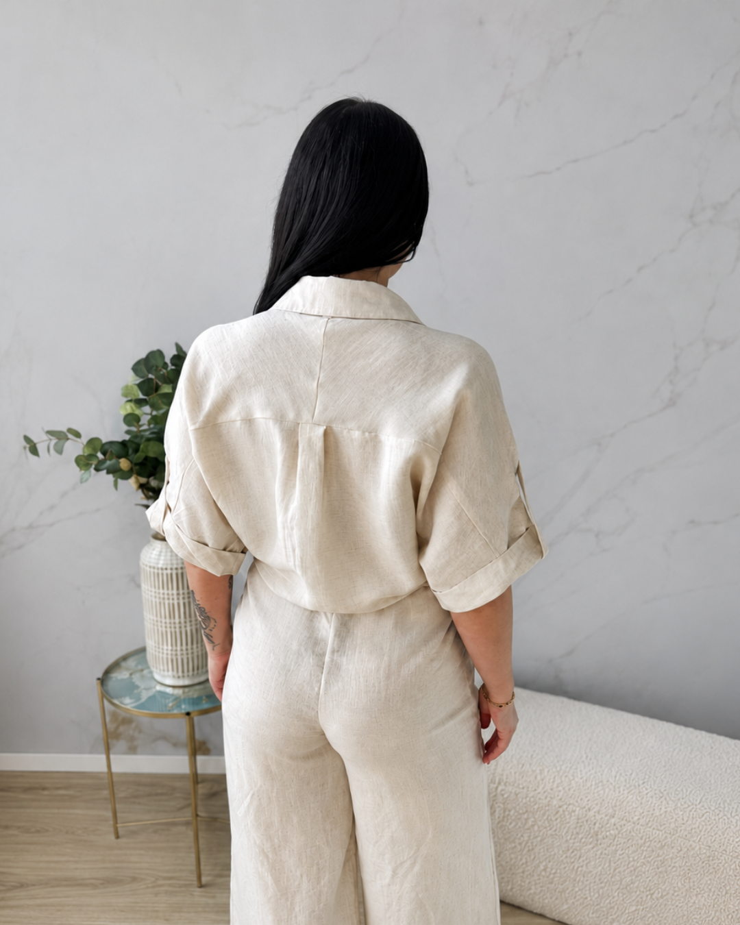 Conjunto Camisa y Pantalón de Lino®