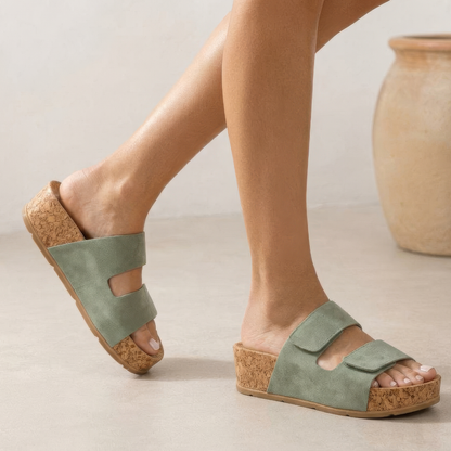 Sandalias de Plataforma con Doble Tira®