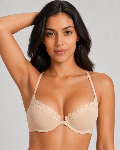 Sujetador con Cierre Frontal y Espalda en Y (OFERTA 2X1)®