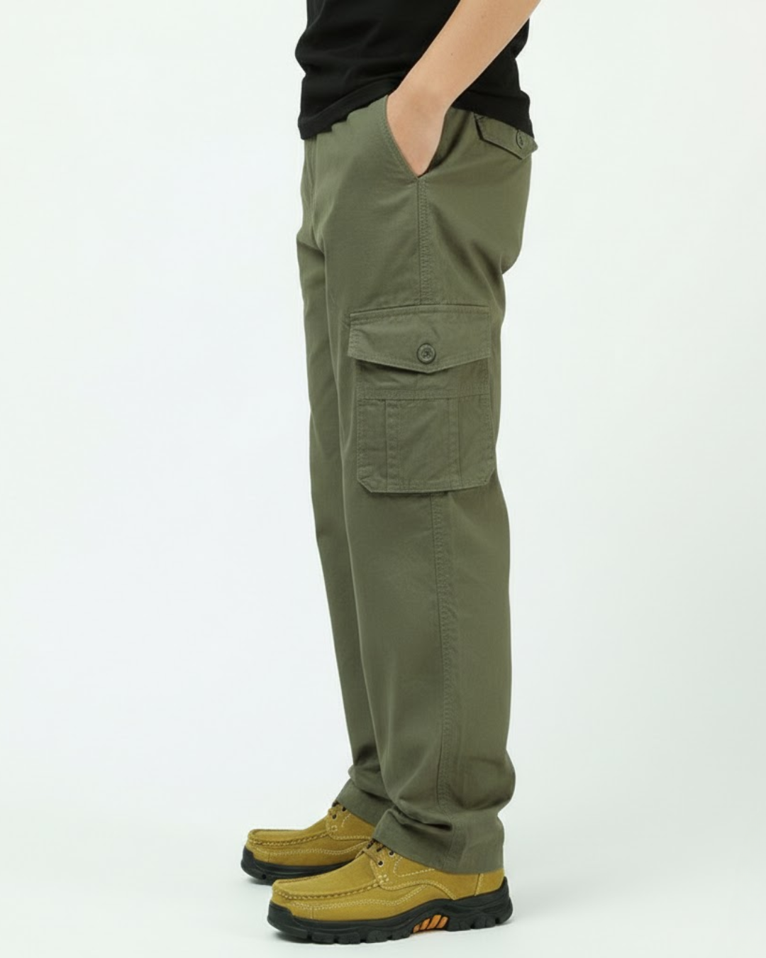 Pantalón Cargo de Estilo Urbano Para Hombre