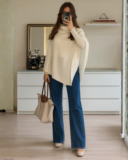 Top Tipo Chal de Punto Elegante y Cómodo para Mujer®