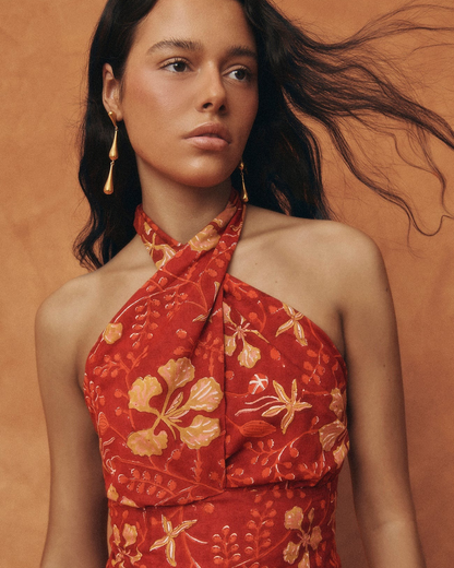 Vestido Largo de Punto París