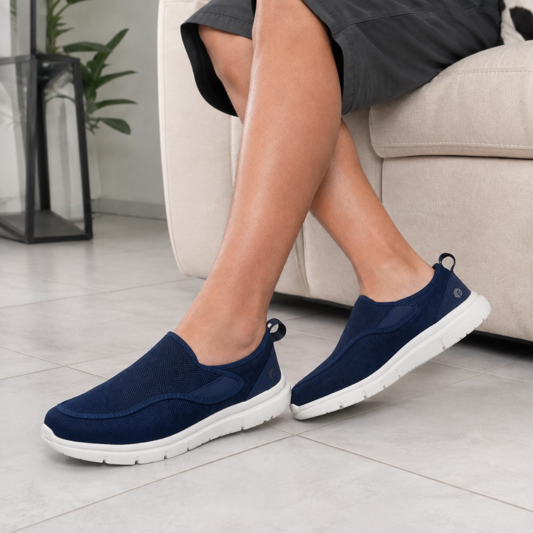 Zapatillas Unisex para Diabéticos Slip-On Transpirables para Pies Hinchados®