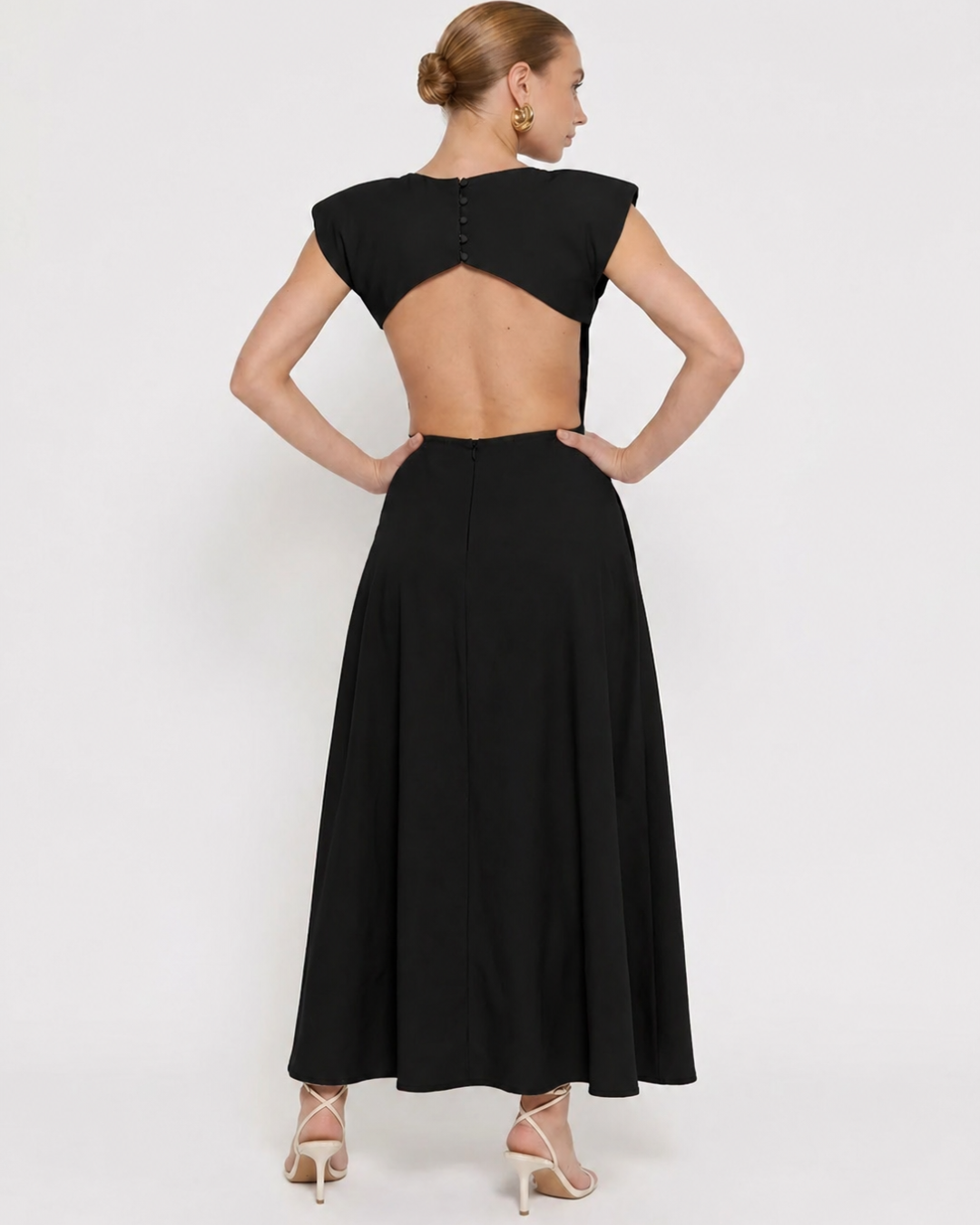 Vestido Midi Elegante Mónaco