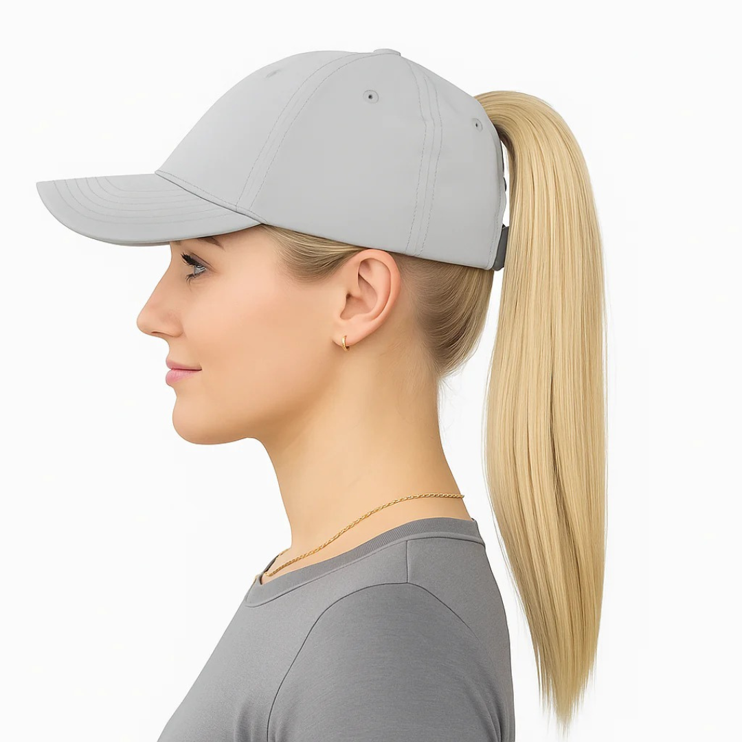 Gorra para Mujer con Abertura para la Cola de Cabello