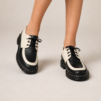 Zapatos de piel con Plataforma®