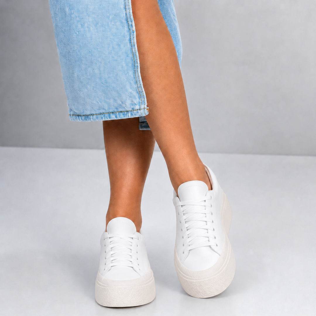 Zapatillas de Ante con Plataforma