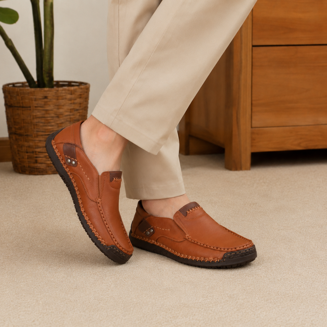 Mocasines Casuales con Costura Artesanal®