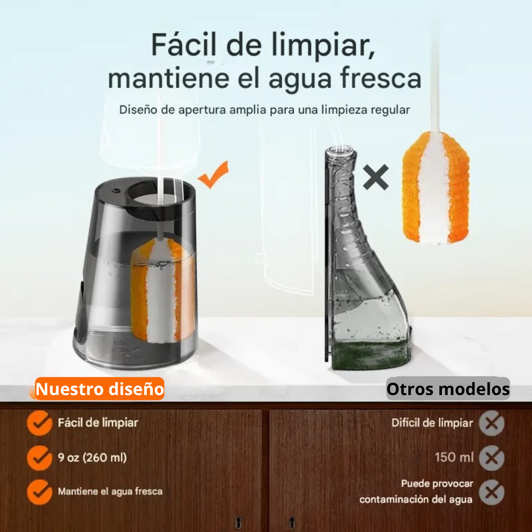 Irrigador dental portátil e inalámbrico