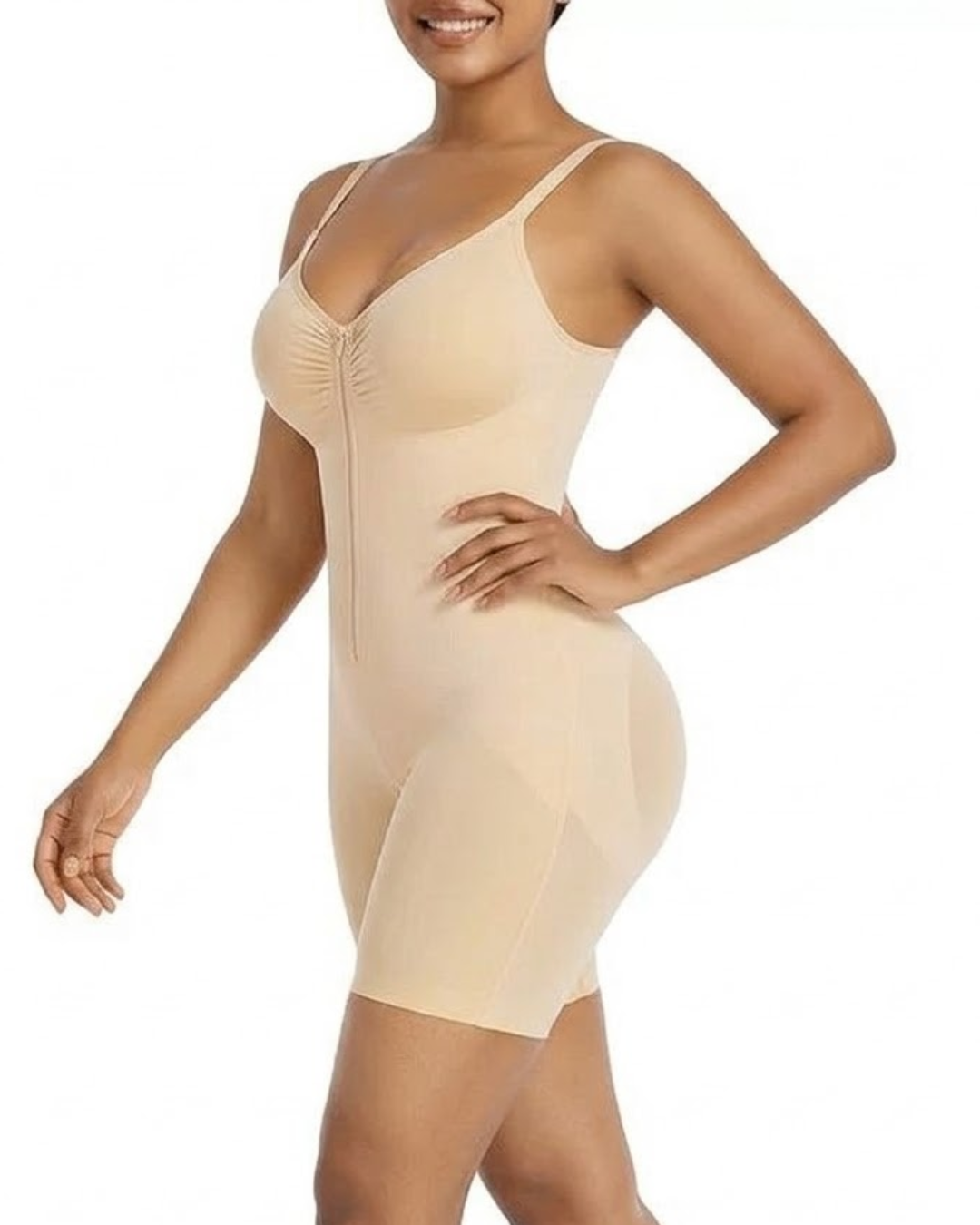 Body Reductor con Cierre y Efecto Moldeador Para Mujer