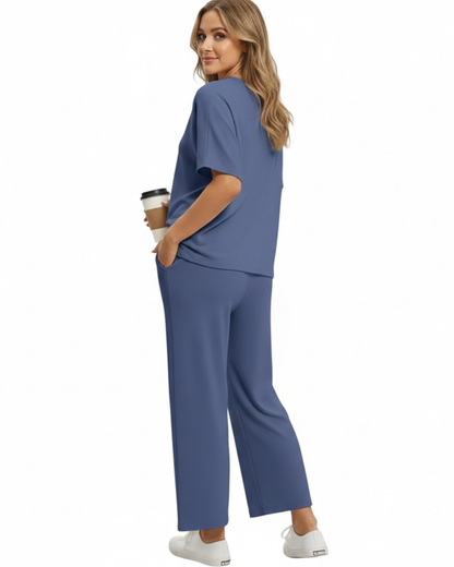 Conjunto Casual de Camiseta y Pantalón Versátil®