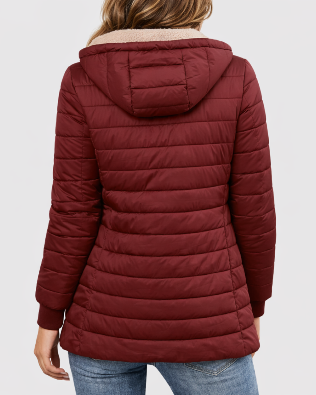 Abrigo de Invierno Forrado con Silueta Estilizada y Confort Térmico para Mujer®