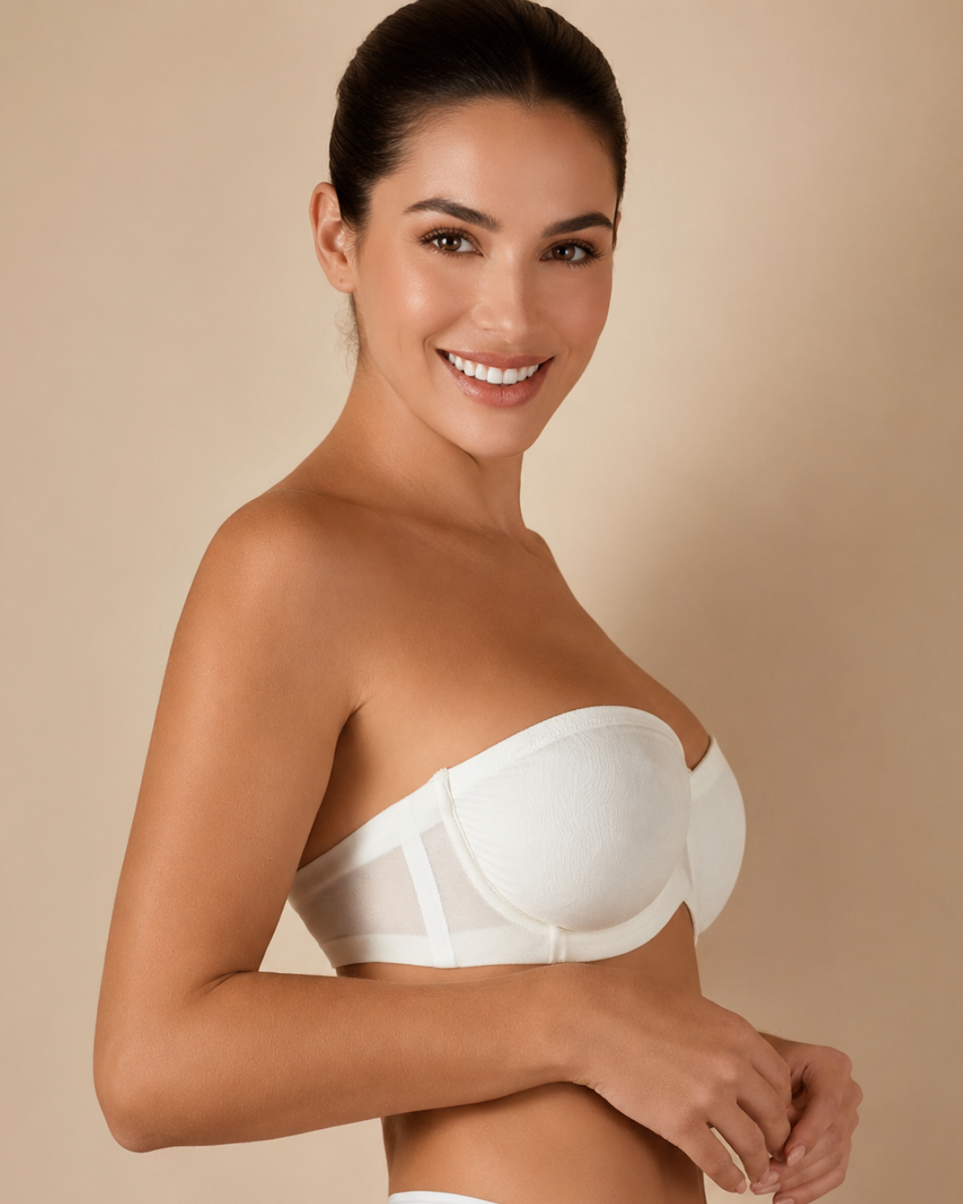 Sujetador Strapless de Contorno Ancho®