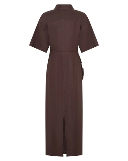 Vestido Midi con Botones para mujer