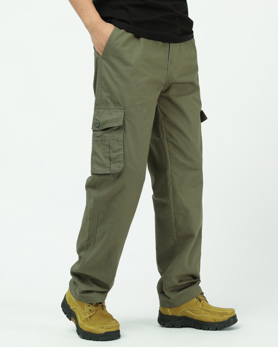 Pantalón Cargo de Estilo Urbano Para Hombre