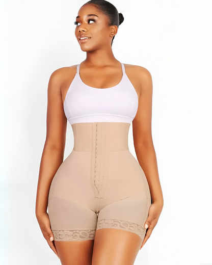 Faja Short de Cintura Alta con Varillas