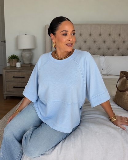 Blusa Oversize de Caída Suave y Estilo Relajado®