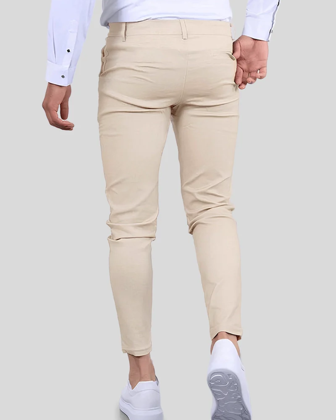 Pantalones Slim Fit de Alta Sastrería para Hombre