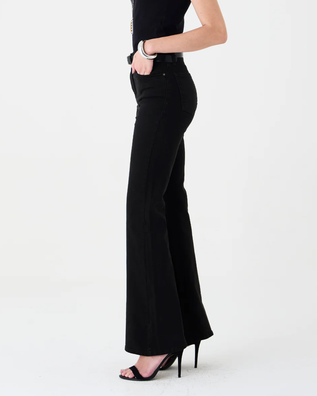 Pantalón Demin de Tiro Alto®