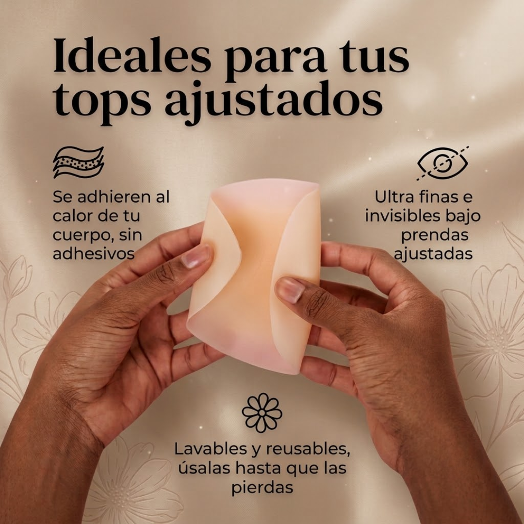 Cubrepezones Reutilizables Sin Adhesivo (OFERTA 2X1)