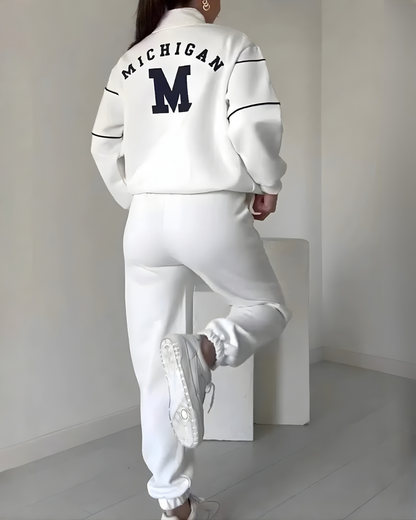 Conjunto Casual de Sudadera y Pantalón para Mujer