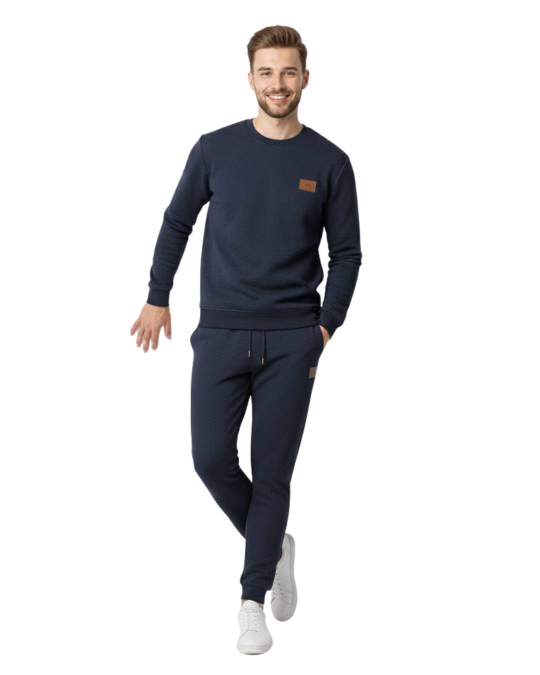 Conjunto Coordenado de Estilo Urbano con Textura Distintiva Para Hombre®