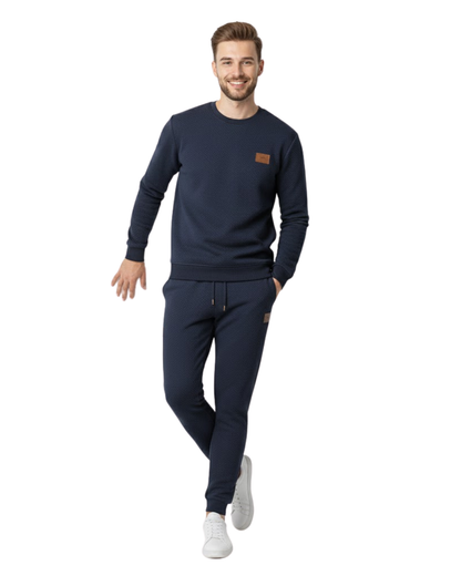 Conjunto Coordenado de Estilo Urbano con Textura Distintiva Para Hombre®