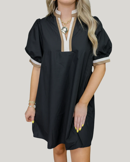 Vestido de Cuello en V