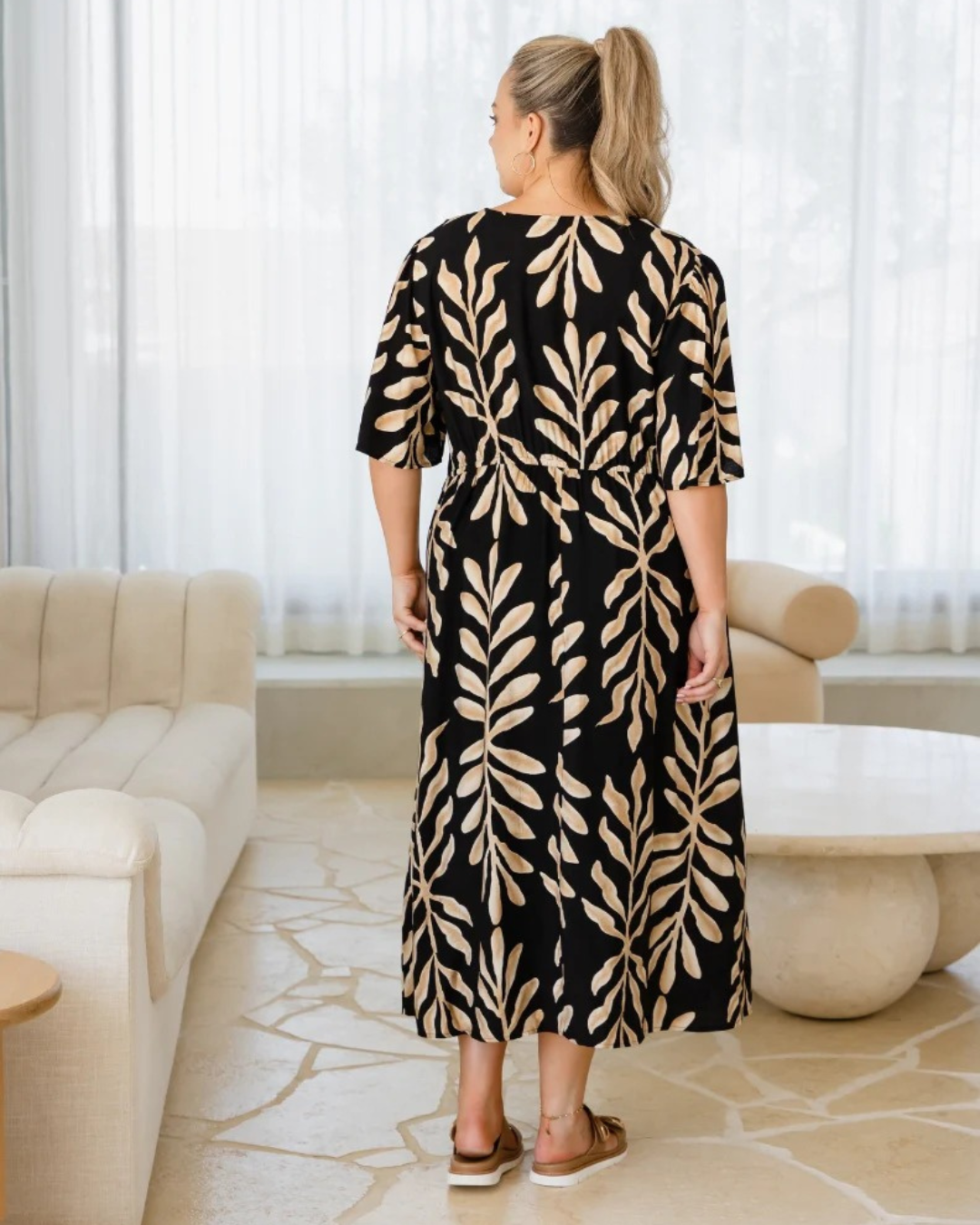 Vestido de Caída Fluida Atenas