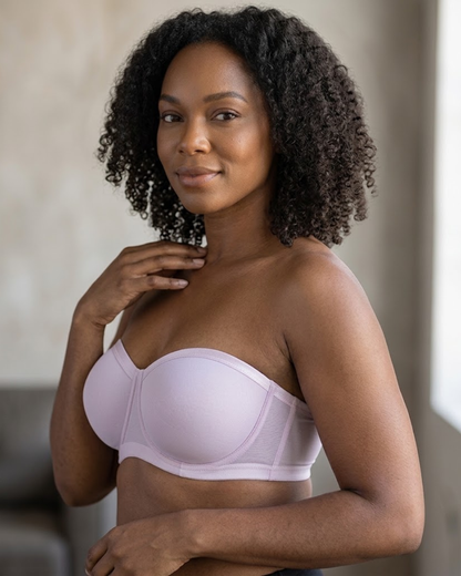 Sujetador Bandeau Sin Tirantes con Copas Moldeadas y Banda Ancha (OFERTA 2X1)®