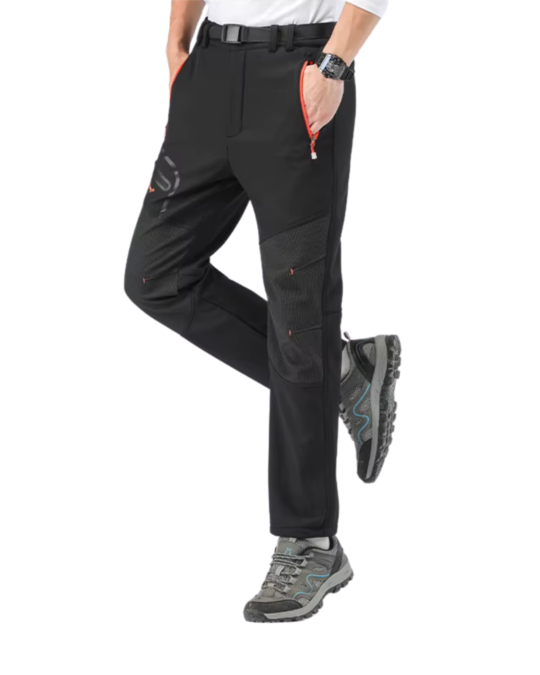 Pantalones de senderismo impermeables para hombre
