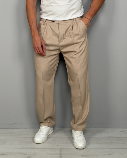 Pantalón Ancho y Comodidad Urbana Para Hombre