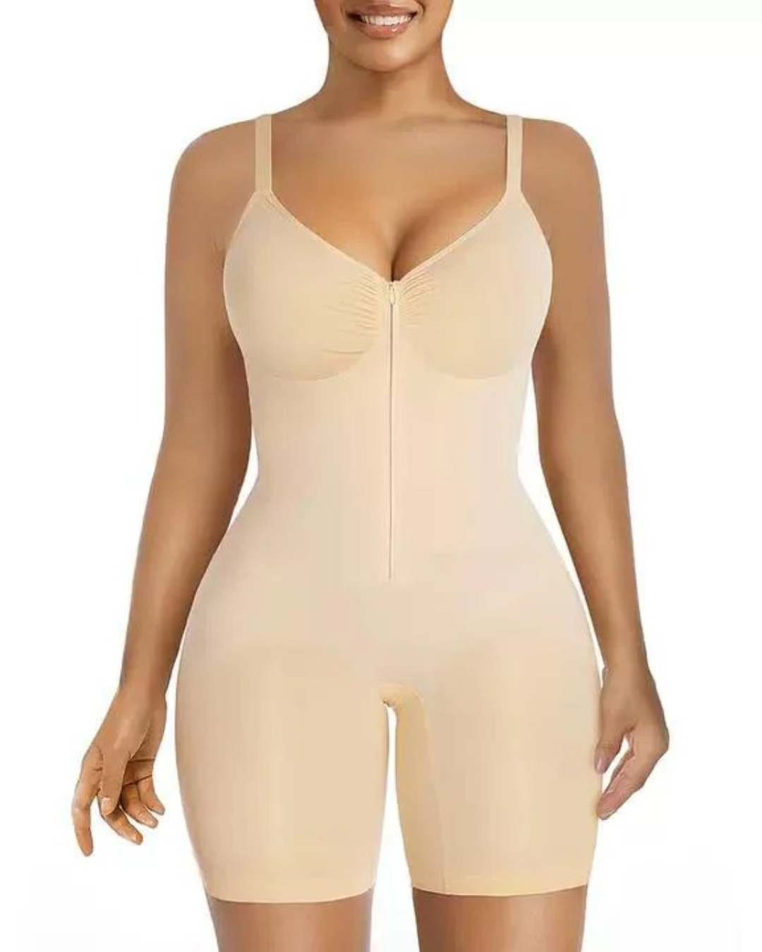 Body Reductor con Cierre y Efecto Moldeador Para Mujer