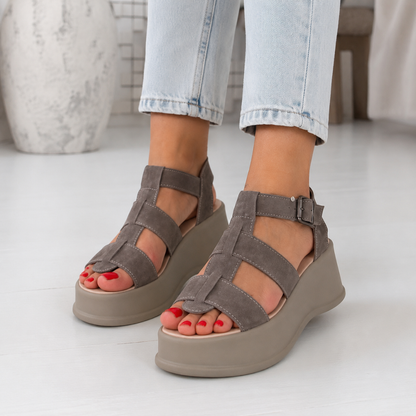 Sandalias con Estampado Animal®