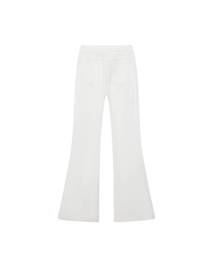 Jeans Rectos con Tachuelas