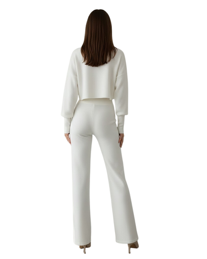 Conjunto de dos piezas de top de cuello alto para mujer®