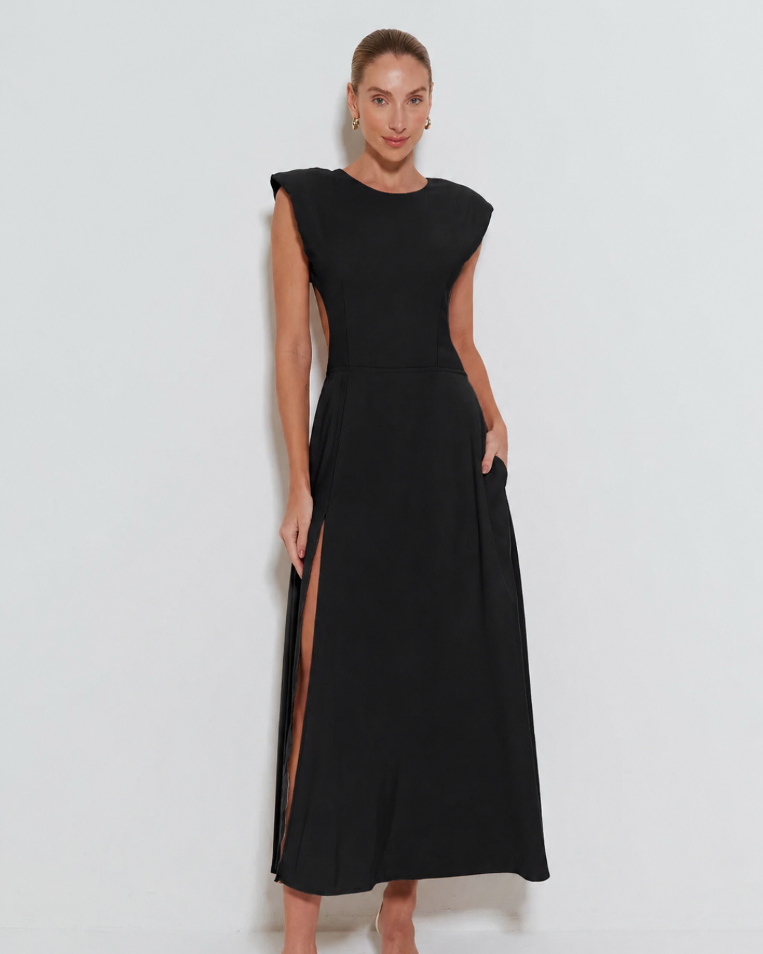Vestido Midi Elegante Mónaco