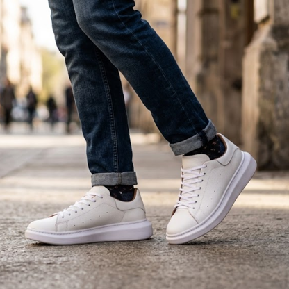 Tenis Valencia Casuales de Cuero para Estilo y Calidez