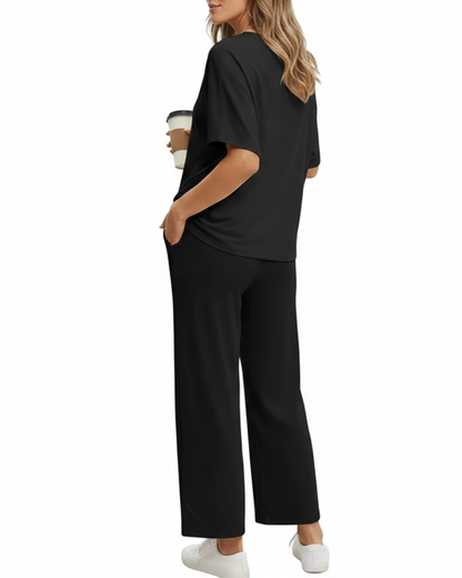 Conjunto Casual de Camiseta y Pantalón Versátil®