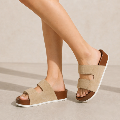 Sandalias de Plataforma con Doble Tira®