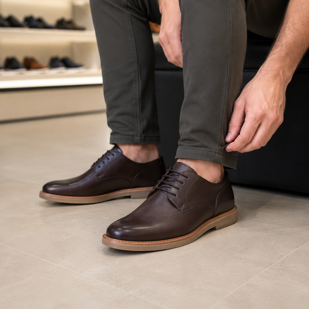 Zapatos de Vestir Cómodos con Cordones