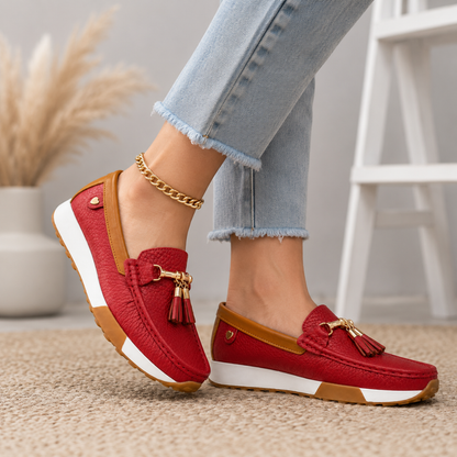 Mocasines de Piel con Plataforma