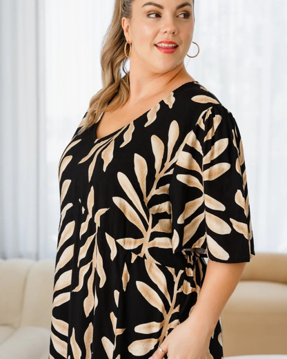 Vestido de Caída Fluida Atenas