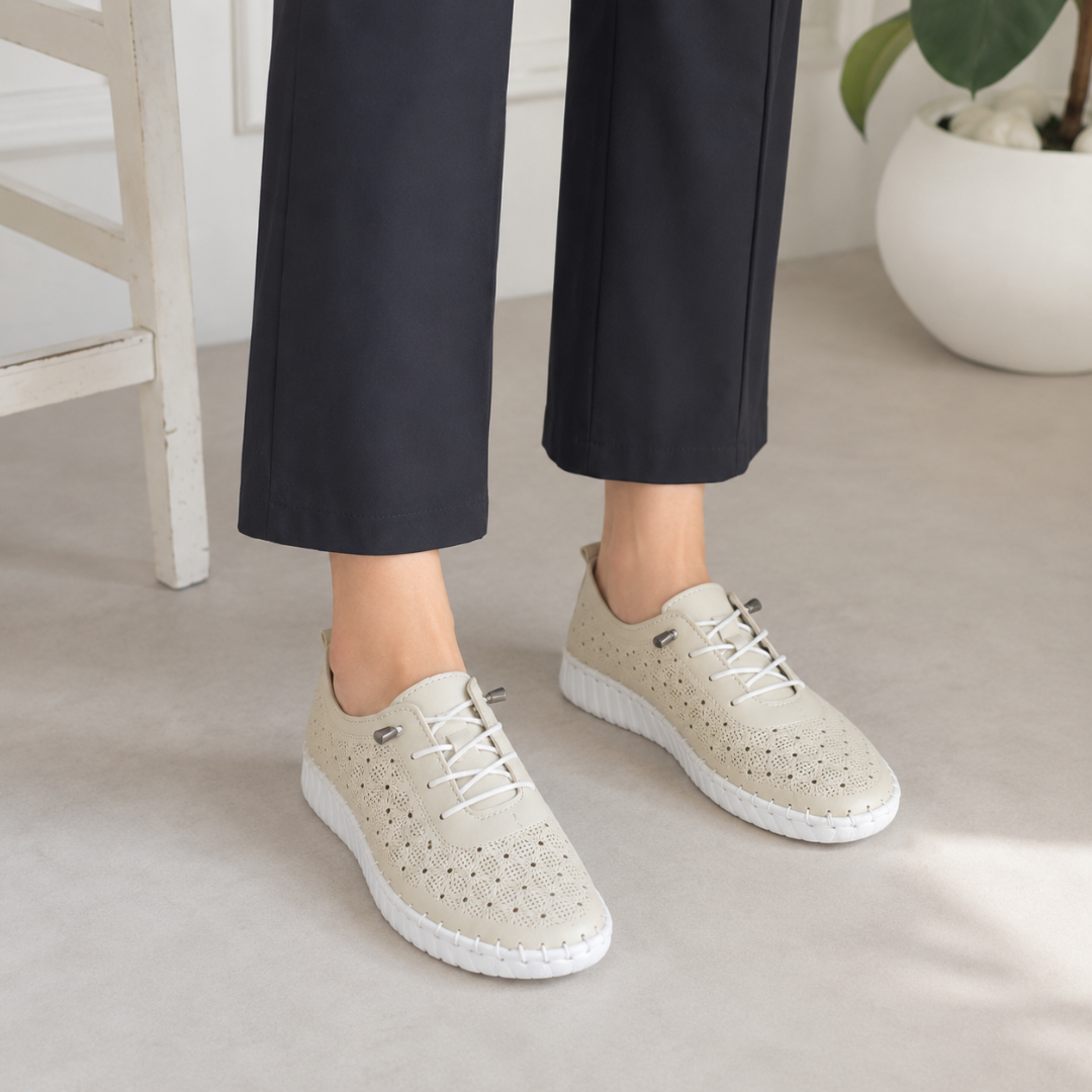 Bailarinas de piel auténtica estampada®