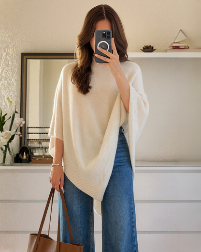 Top Tipo Chal de Punto Elegante y Cómodo para Mujer®