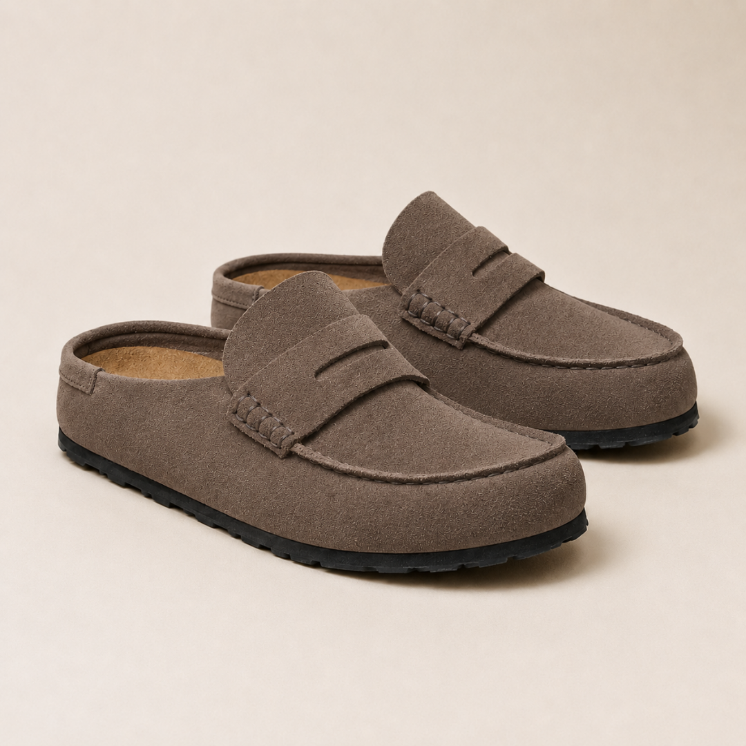 Mocasines de ante destalonados®