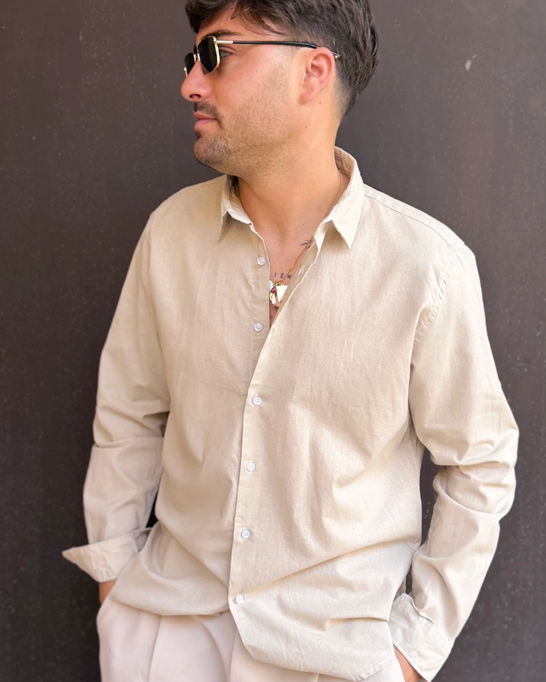 Camisa de Lino Capri